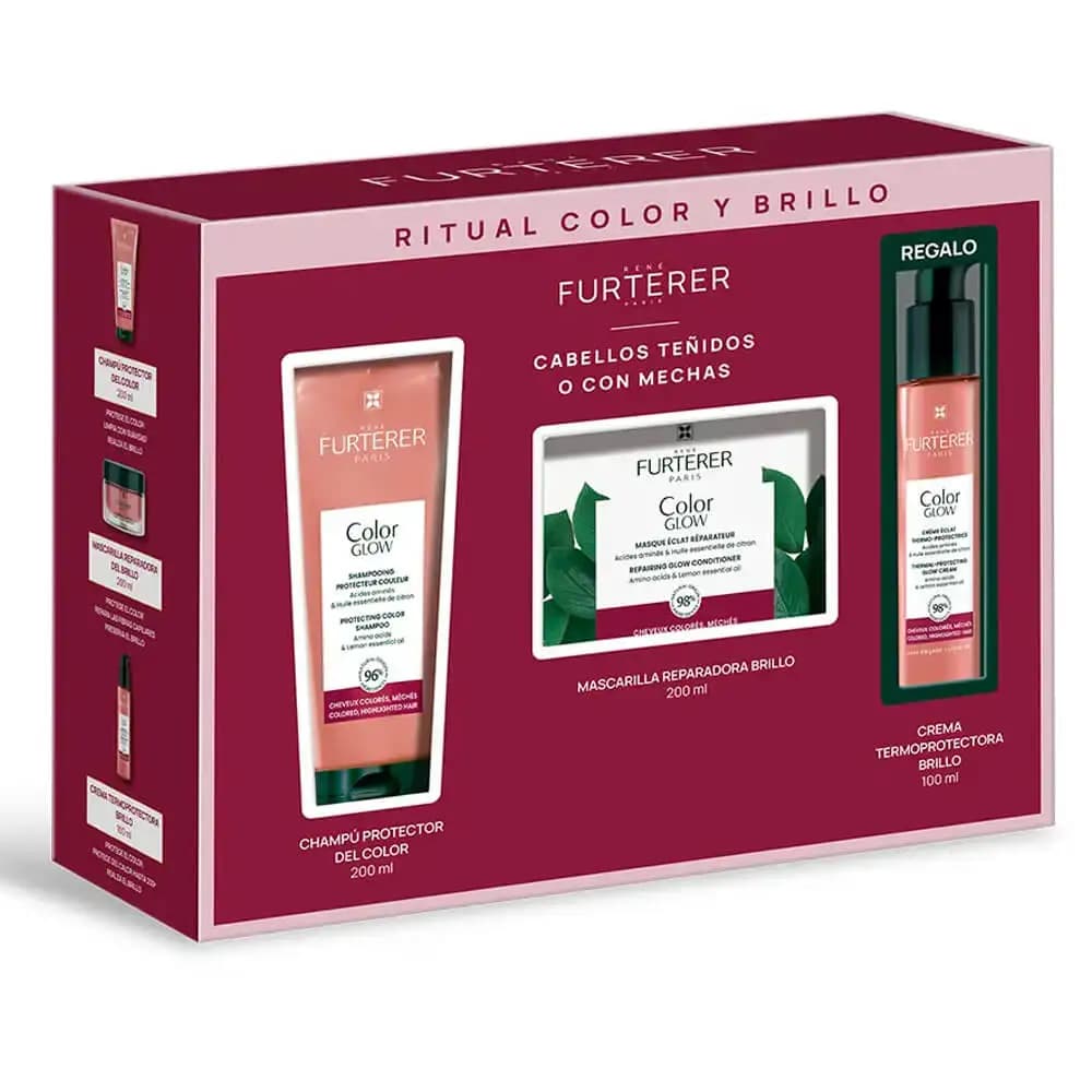 Rene Furterer Color Glow Champú Protección Color 200 ml 388090 Pack