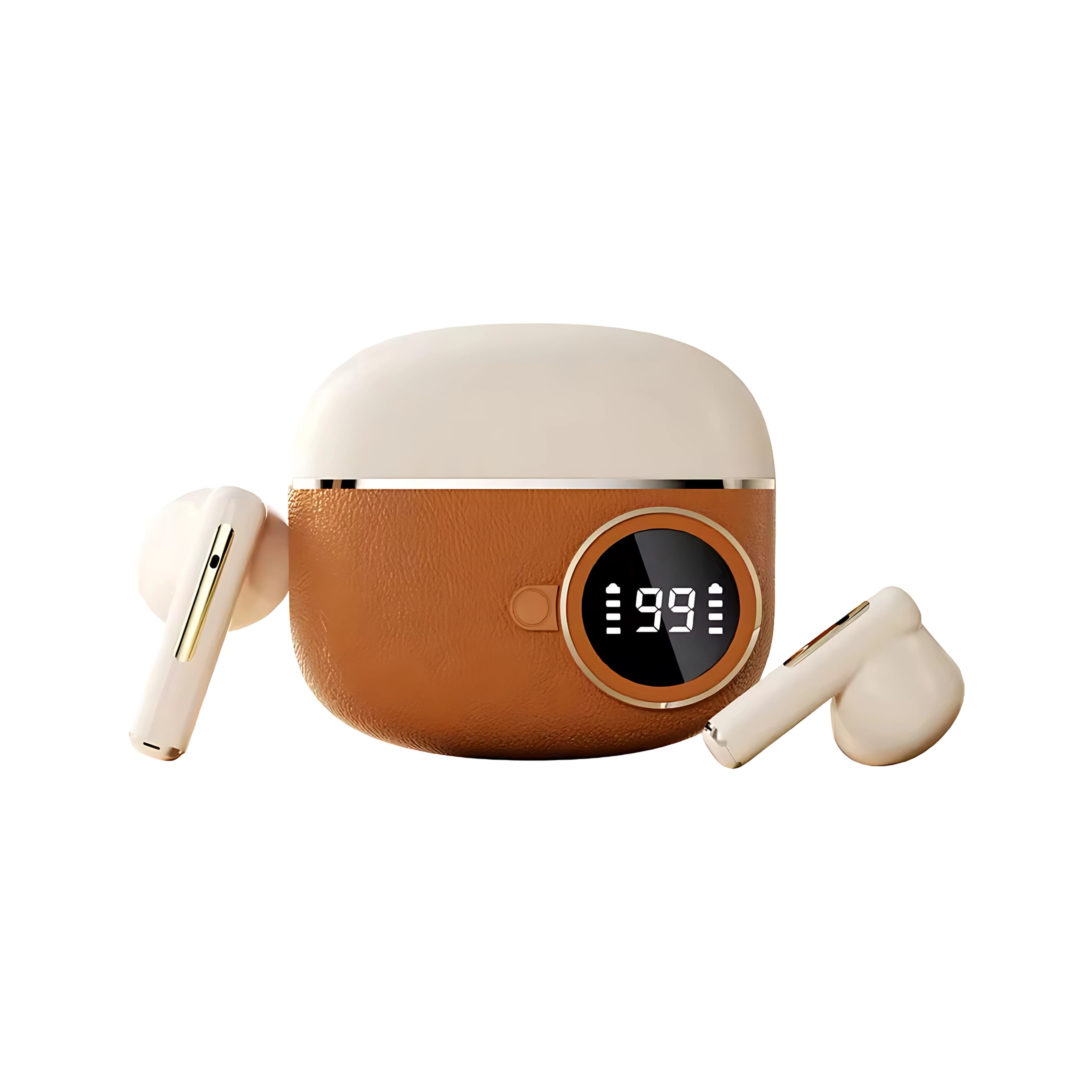 LIFA Auriculares inalámbricos con estuches de Bluetooth 5.4, auriculares inalámbricos con Bluetooth, auriculares estéreo HiFi BT27
