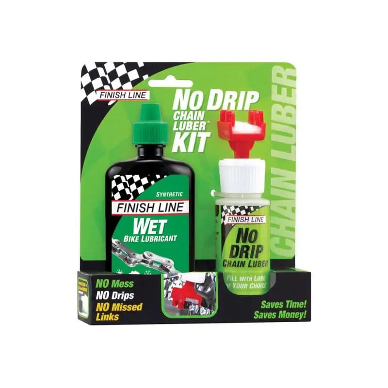 FINISH LINE | Dosificador + Lubricante Húmedo No Drip 120ml - WET Lube se recomienda generalmente para condiciones extremas