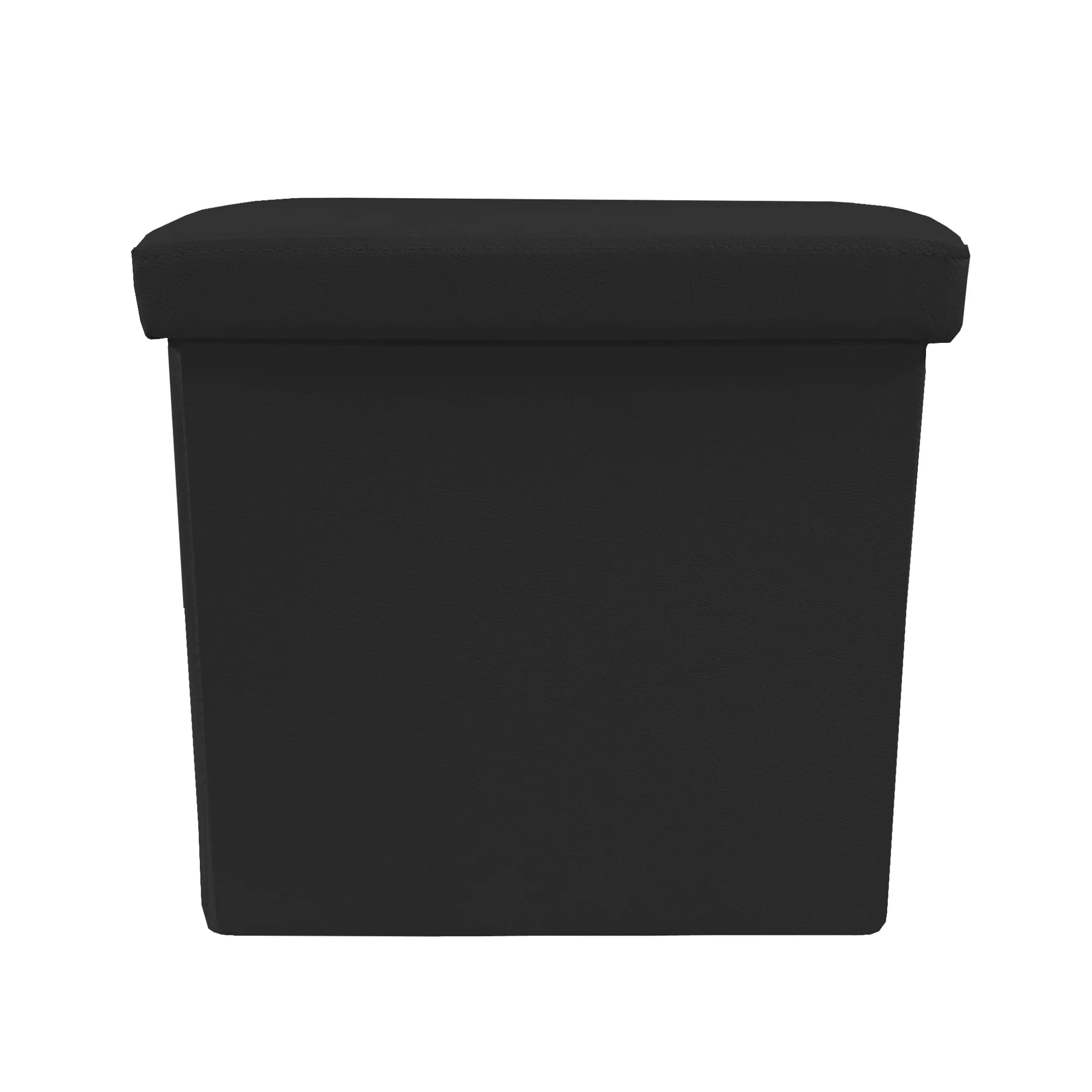 Puff Ottoman Cuadrado Polipiel Plegable 38x38x38cm  Nyana Home  Gran Almacenaje  Estilo Otomano  Polipiel Resistente