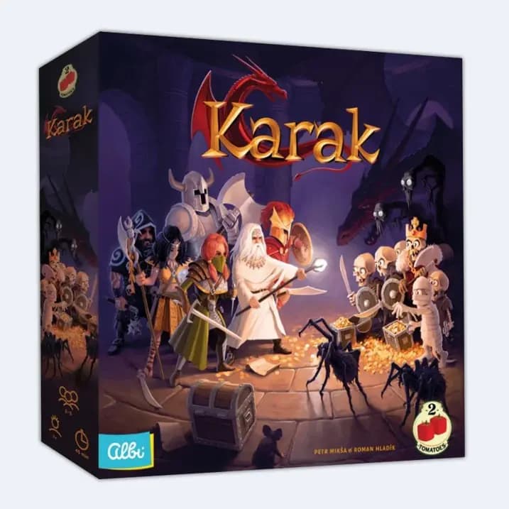 Karak | Juego de Mesa Familiar de Aventura, Mazmorras y Tesoros en Español | para 2 a 5 jugadores | niños 7+ años
