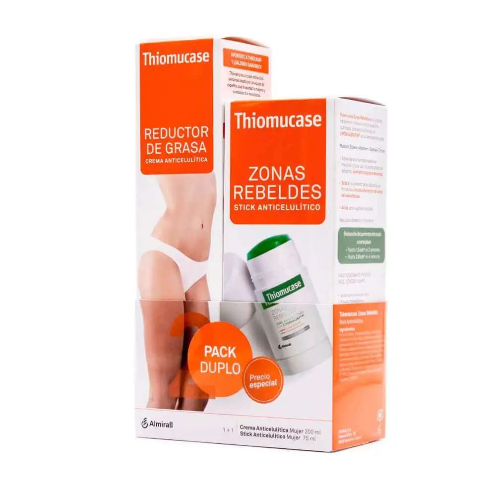 Thiomucase Anticelulitico Stick 75 ml + Crema 200 ml