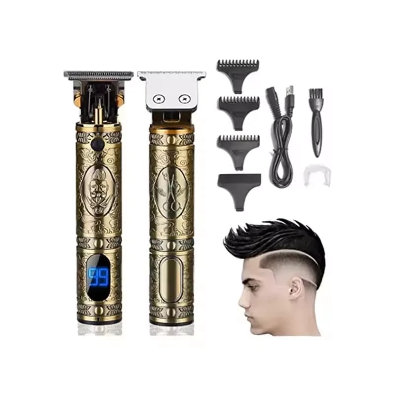 Máquina de Afeitar Eléctrica Recargable para Hombre, Cortadora de Pelo para Barba y Cabello, Barbero, maquinilla de afeitar, recortadora de barba.