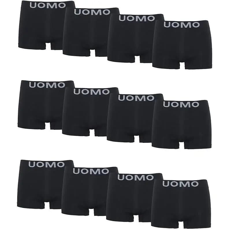 C.A | Boxer Hombre Sin Costuras 🩲 | Licra y Elastano | Transpirables | Ajuste Cómodo y Flexible | Uso Diario