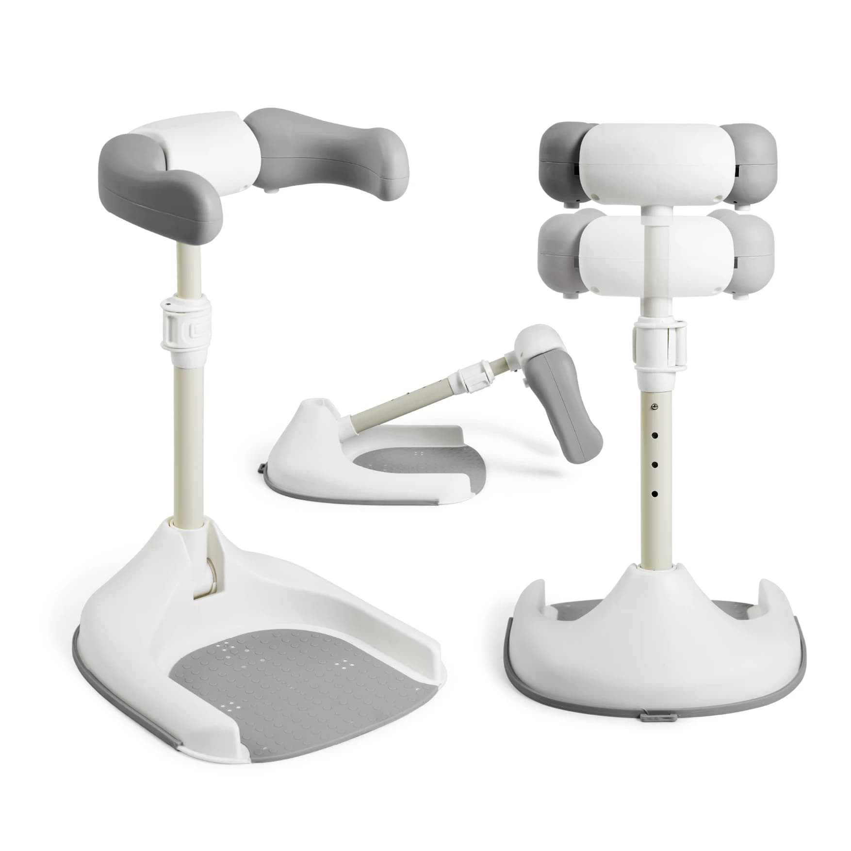 Ms BabyWorld - Soporte de baño y ducha para bebé con base antideslizante, con altura y anchura ajustable - Plegable - Torre de Bañera Ajustable
