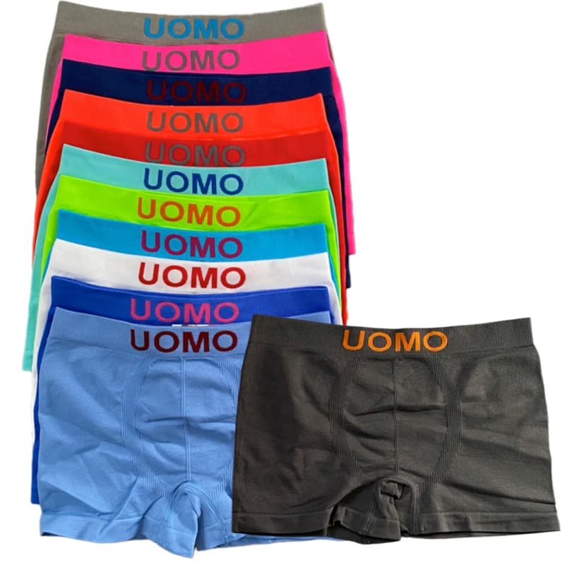 Boxer Niño Colores fosforitos super comodos sin costuras Microfibra Elástica Suave y Transpirable Licra Tallas 2-16 compuestos Poliamida Elastano