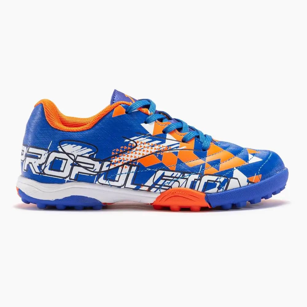 Zapatillas Joma Propulsion Jr 2305 Fútbol Turf Niño Azul PRJW2305TF