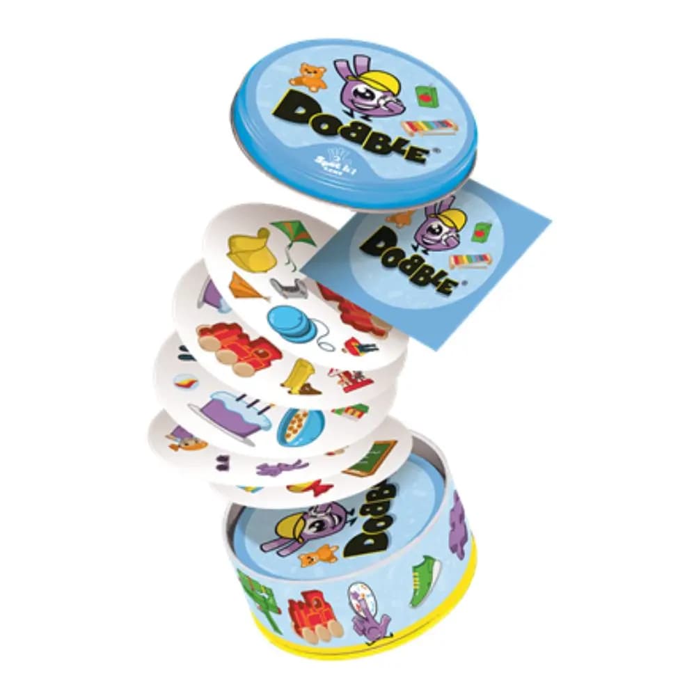 Juego de Mesa Dobble Kids para Entrenar Habilidades Cognitivas en Niños