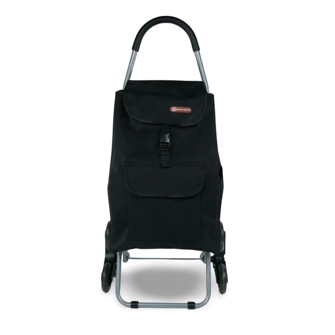 DREAMTRAVEL Carrito de Compras Plegable con Ruedas para Escaleras - Gran Capacidad 50L, Diseño Compacto y Multiusos |Bajar Escalones + Bolsas