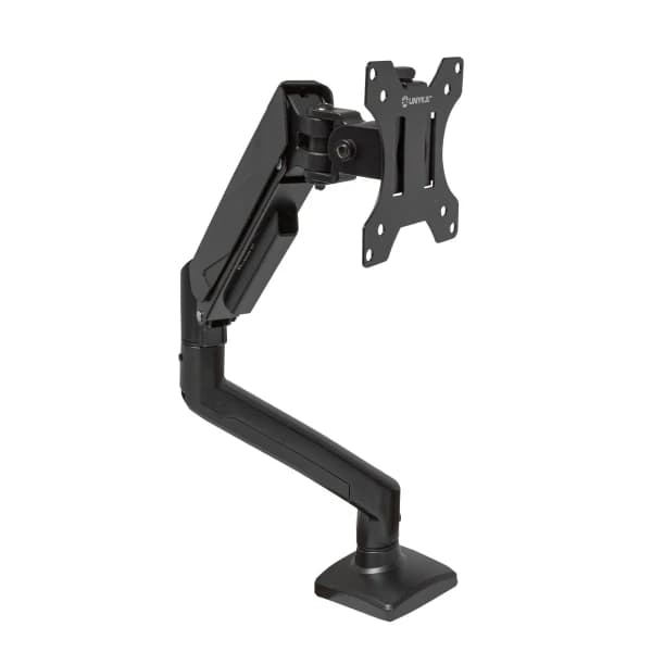 Unykach uk1478 soporte de mesa con brazo articulado para monitor de 13”-32” - giratorio, resorte de gas - gestion de cables - peso max 10kg - vesa