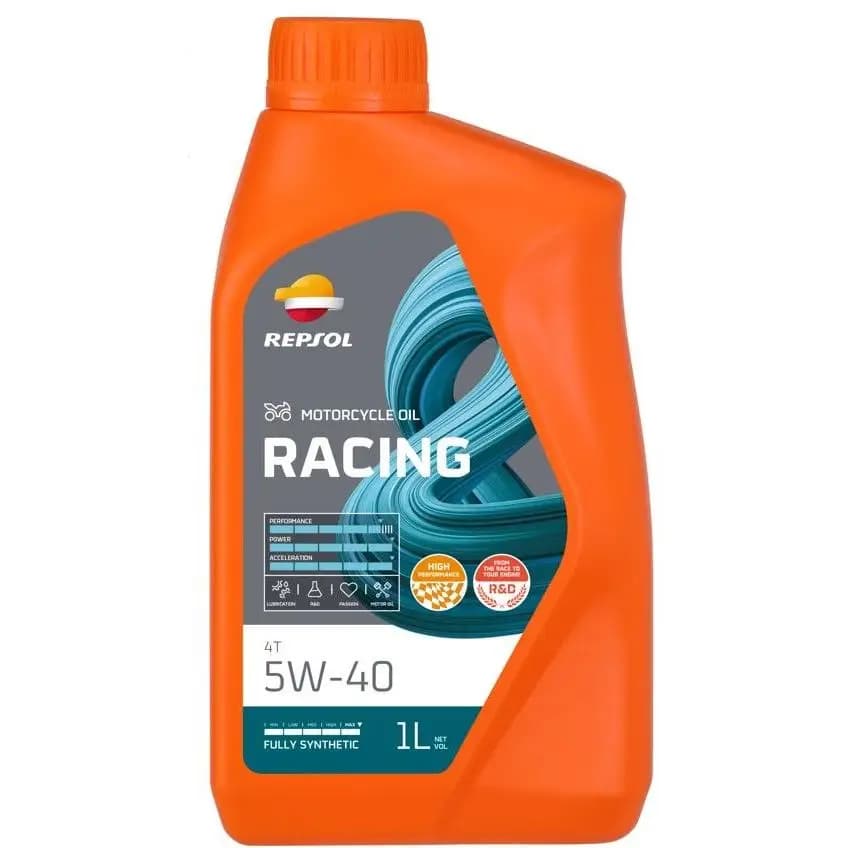 Aceite Repsol Moto Racing 4t 5w40 1l   Ce U