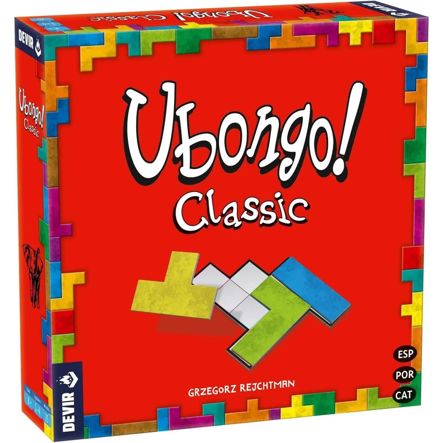 Devir - Ubongo classic , Juego de Mesa + 8 años