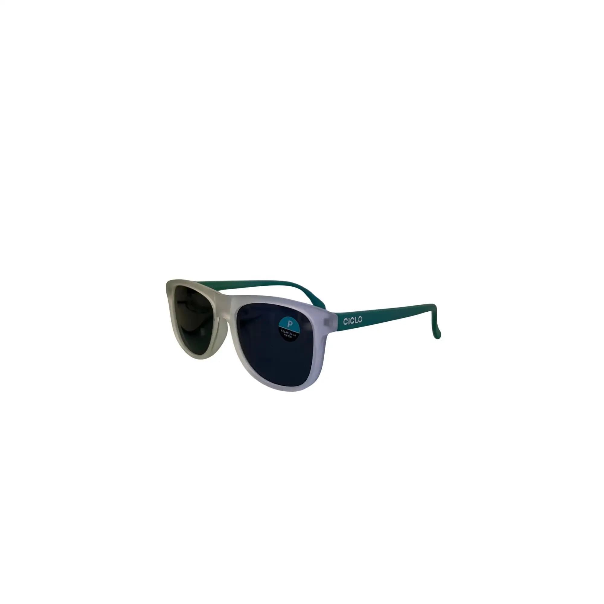 Ciclo Niños 3-5 Años Gafas de Sol Recicladas Polarizadas Laponia Transparente Verde