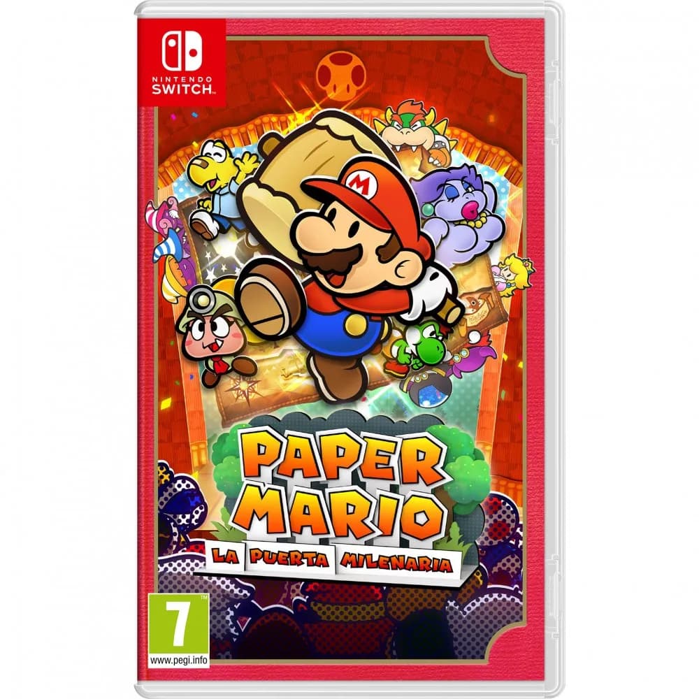 PAPER MARIO LA PUERTA MILENARIA SWITCH JUEGO FÍSICO PARA NINTENDO SWITCH VERSIÓN ESPAÑOLA GARANTÍA EUROPEA SPANISH     VERSIÓN ESPAÑOLA