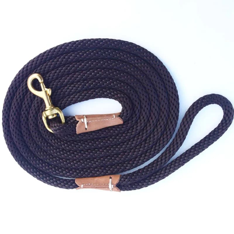 Correa de entrenamiento para perros, cuerda para comprobar perros, cables de seguimiento ligeros para perros pequeños y medianos, 2M, 5M, 10M, color