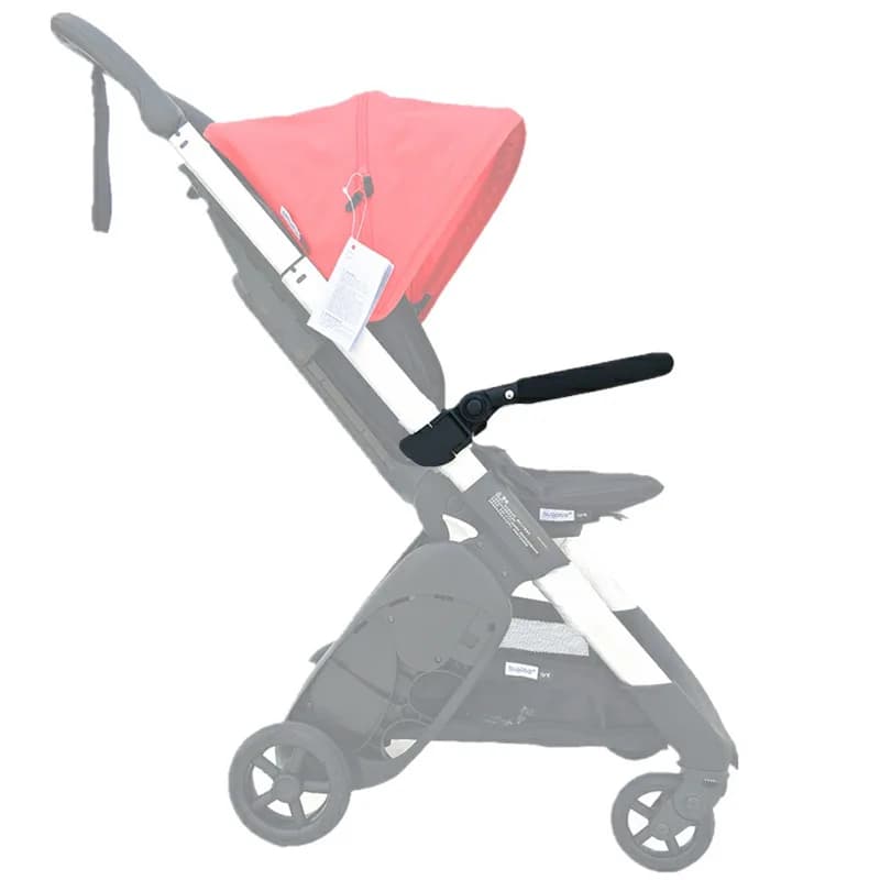 Reposabrazos de cochecito para Bugaboo Ant o Bee Series, barra de parachoques, valla de seguridad con cubierta de cuero, Buggy ajustable, accesorios