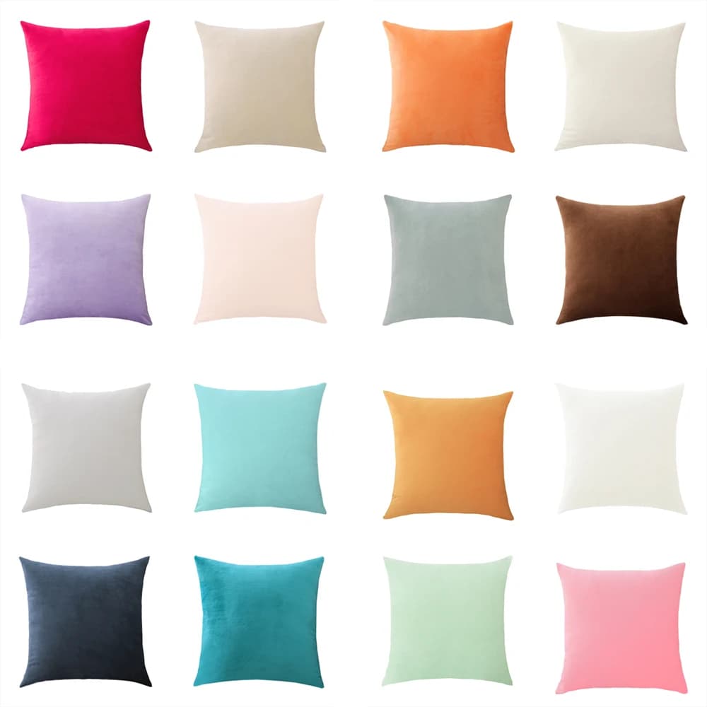 Funda acolchada de gran tamaño, funda de almohada de felpa, decoración nórdica cuadrada, funda de almohada larga, sofá cama, decoración del hogar