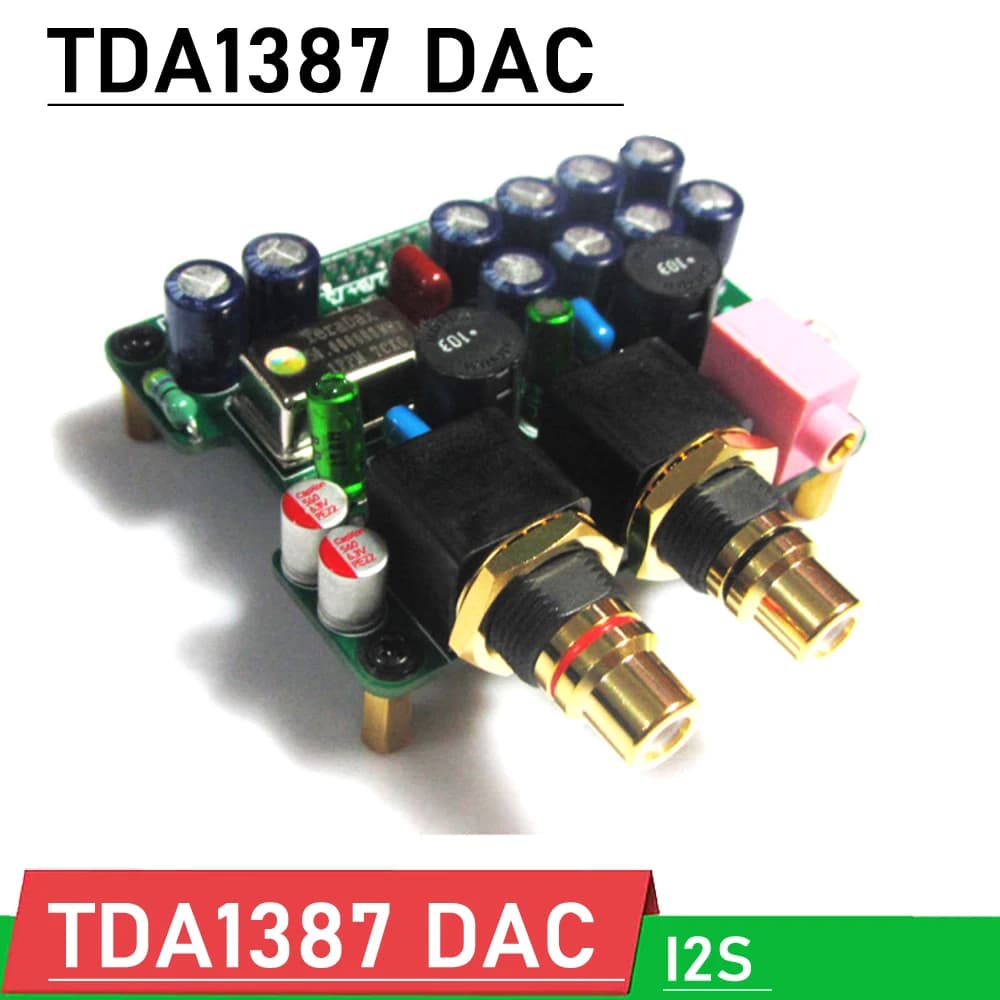 Codificador de placa de expansión DYKB TDA1387, decodificador DAC, interfaz I2S para Raspberry Pi pi3 pi2 B + 3B + 4B