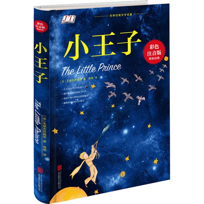 Le Petit Prince El Principito libro chino Pinyin Libros para adolescentes libros para niños libro de cuentos