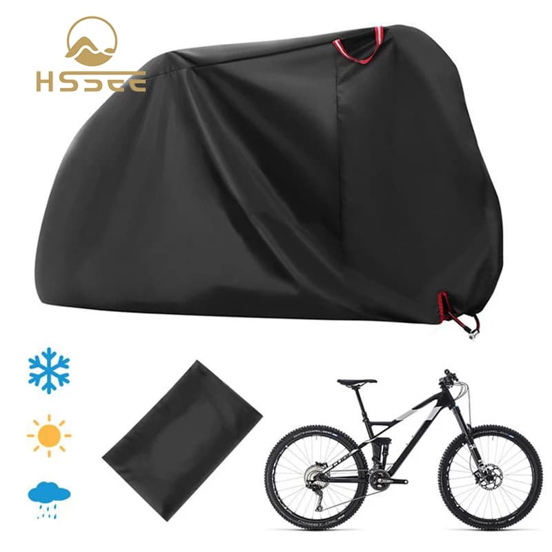 HSSEE cubierta de nieve impermeable para bicicleta de montaña, cubierta de polvo para exteriores, 210D Oxford, auténtica, oficial, 20 a 29 pulgadas