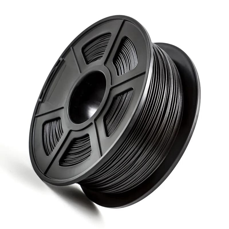 Filamento de impresora 3D PETG PLA de fibra de carbono de 1,75mm, 1kg/2,2 libras para impresora 3D FDM, Material compuesto de alta resistencia