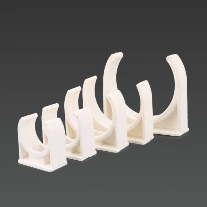 Conector de abrazadera de tubo de PVC de 16/20/25/32/40/50mm, adaptador de riego para jardín, acuario, pecera, accesorios fijos