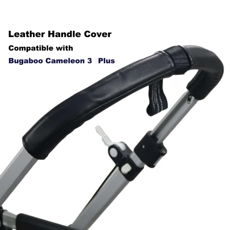 Funda para Reposabrazos de cochecitos, cubierta de cuero Pu para Bugaboo Cameleon 3 Plus, accesorios para carritos