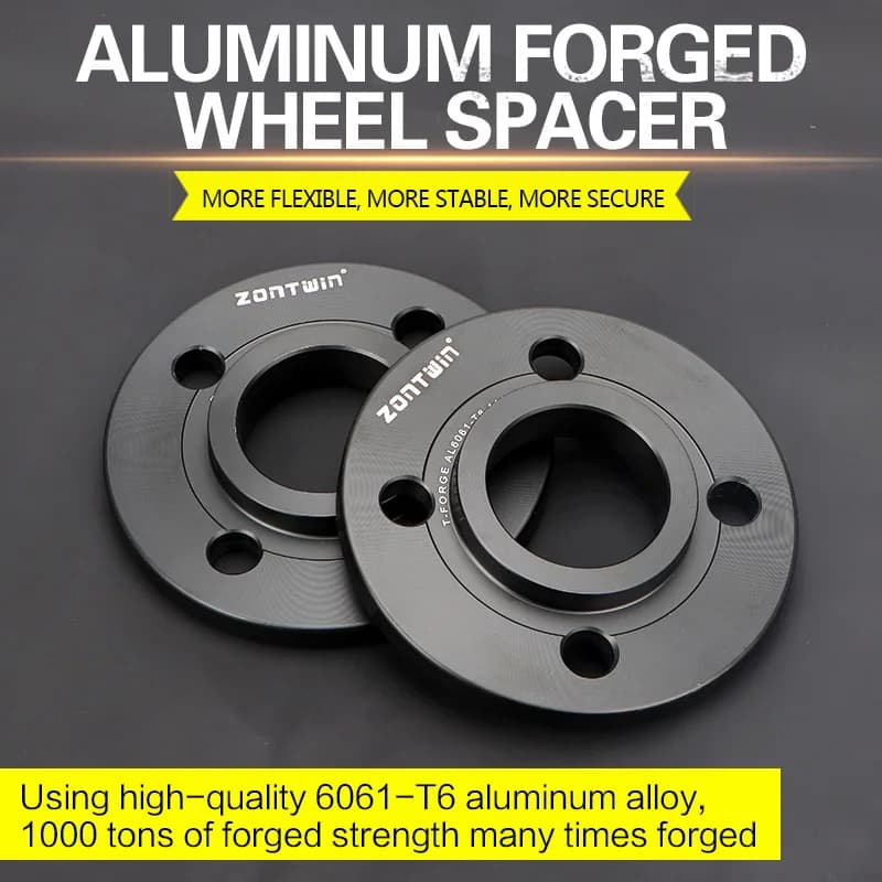2 Piezas de Adaptadores Espaciadores de Rueda PCD 4x98 CB 58.1mm de 3/5/8/10/12/15/20mm para Fiat-500/500C/Brava/Bravo/Panda/Punto-176/188