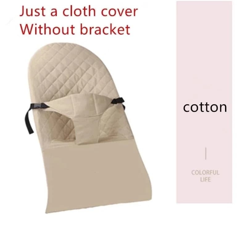 Mecedora Universal para bebé, cubierta de tela de algodón caqui, accesorios para cuna de bebé, artefacto para dormir para bebé, juego de tela de
