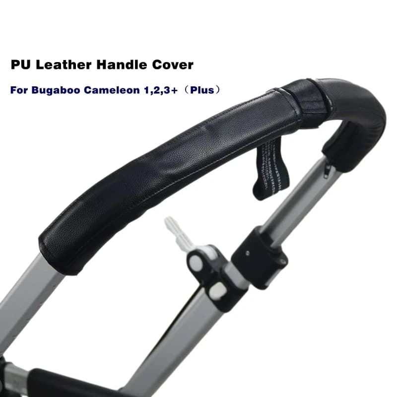 Funda protectora para Bugaboo Cameleon 1 2 3 / 3 Plus, Funda de cuero Pu para reposabrazos, accesorios para cochecito