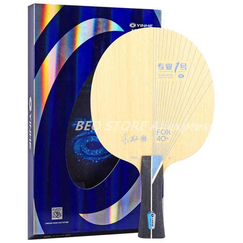 YINHE PRO-01 ALC ZHU YI / WANG BO hoja de tenis de mesa profesional, raqueta Original YINHE PRO 01 Galaxy, paleta de bate de Ping Pong