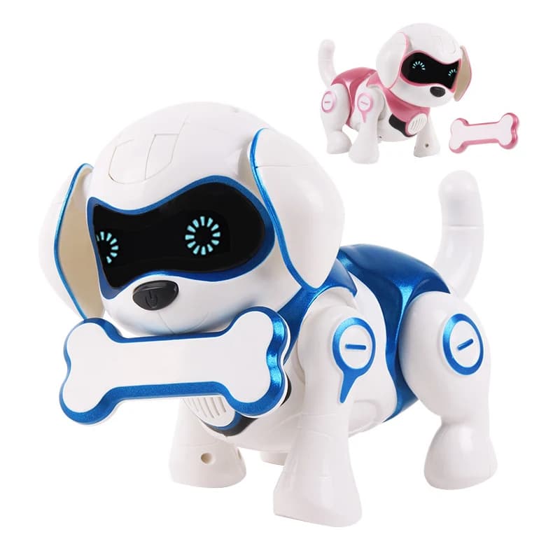 Nuevo Robot con Sensor de gestos, juguete multifunción con carga USB para niños con música, juguete educativo para perros