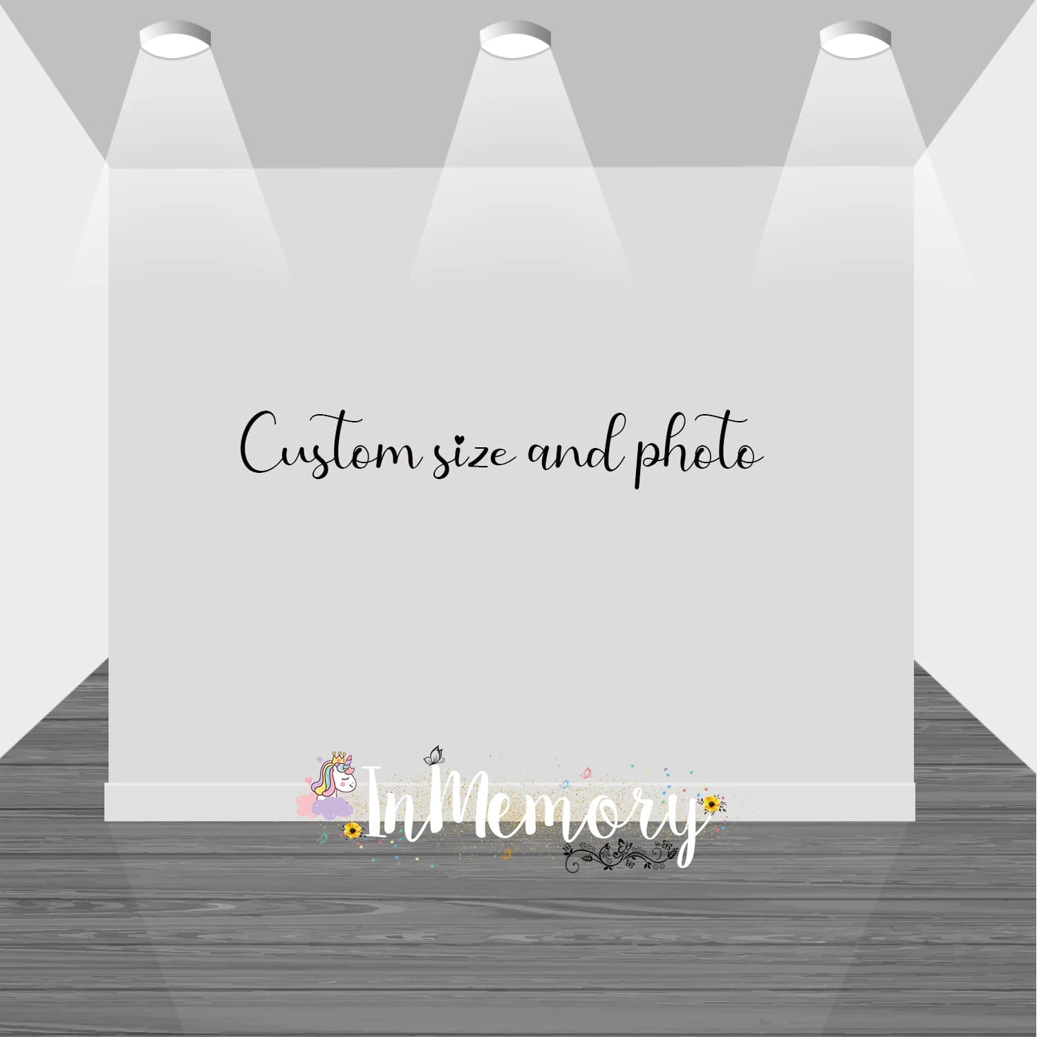 Fondo de Foto Personalizado, Envíanos una Imagen/Enlace para Imprimir o Diseñar tu Propio Trabajo Gráfico