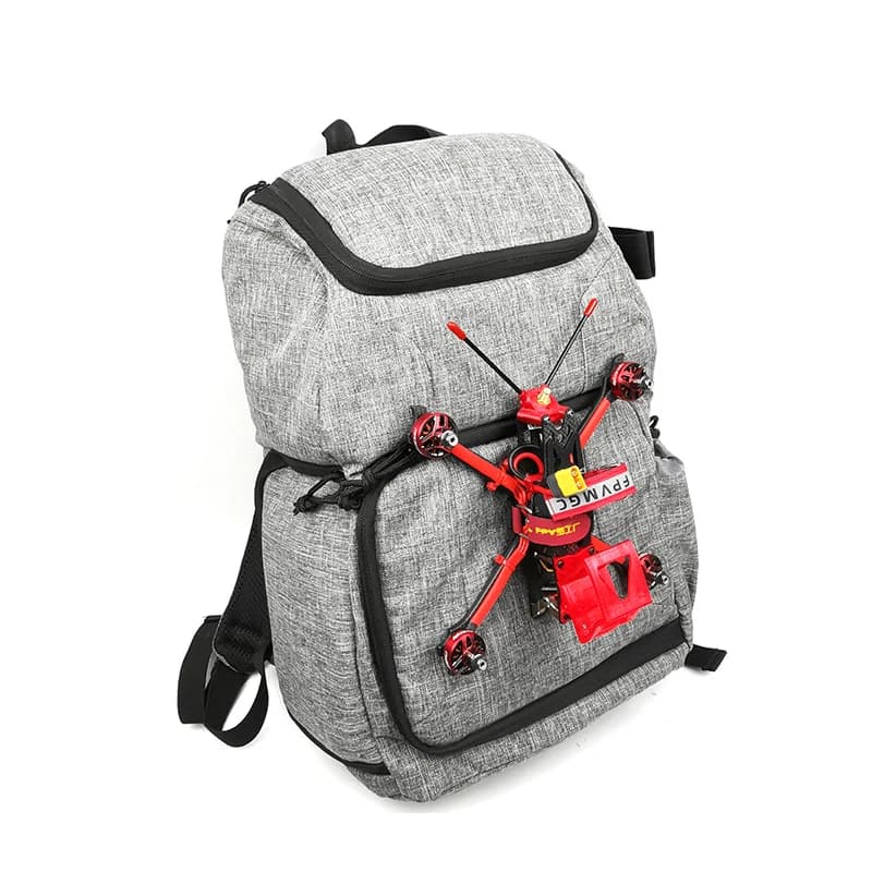 Mochila De Carreras FPV con transmisor impermeable, bolsa de puerto de haz, habitación DIY para RC FPV Drone Racing, 50x32x17cm