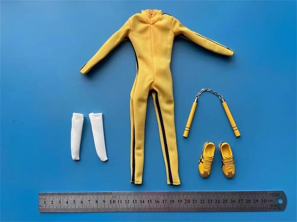Grandes ventas 1/6th ZYTOYS el mono chino de Kung Fu, modelo de zapato, armas Nunchaku, Material de PVC no Real para figura de muñeca DIY de 12"