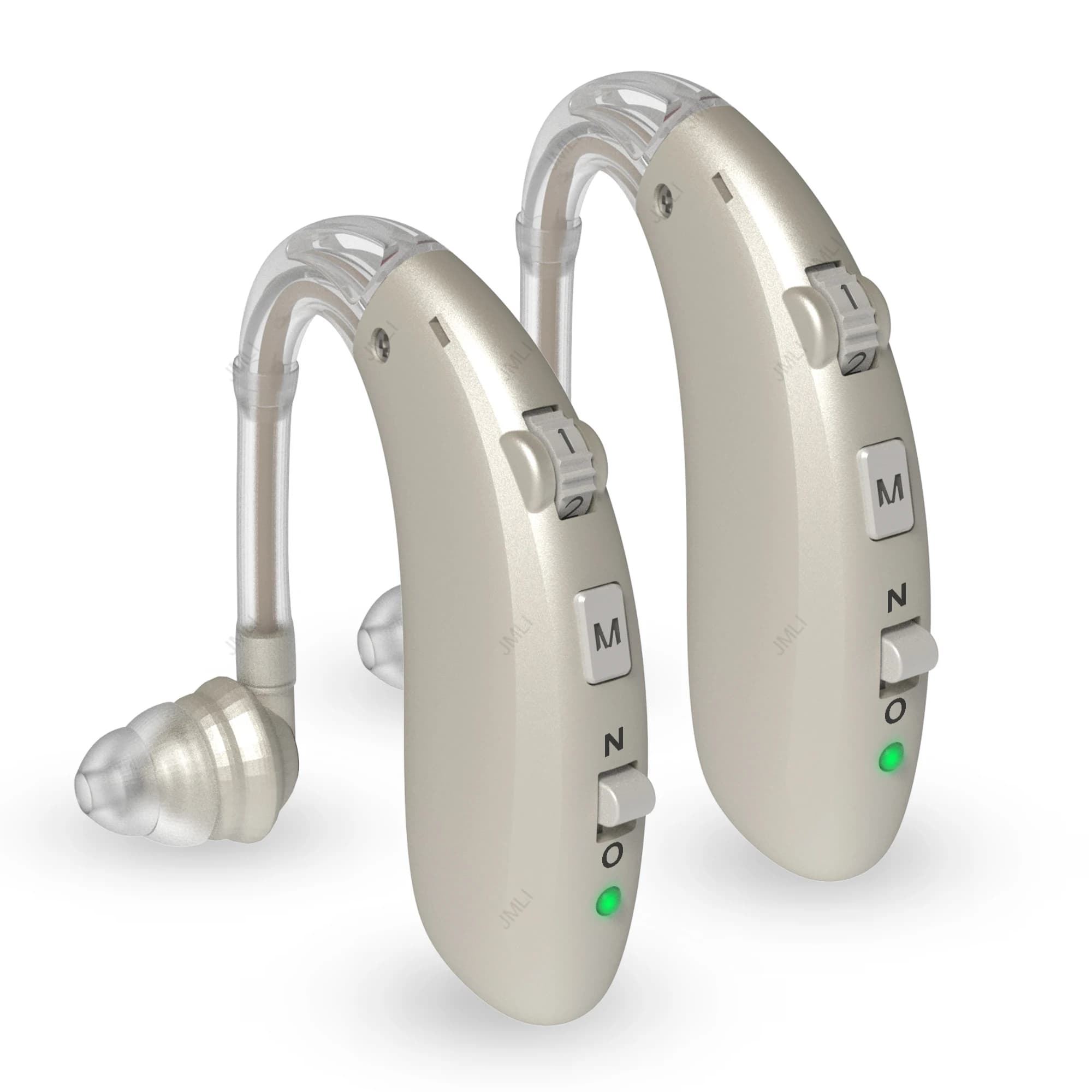 Audífono Digital recargable con tono ajustable, amplificador de sonido portátil para personas mayores sordas, BTE, 2024