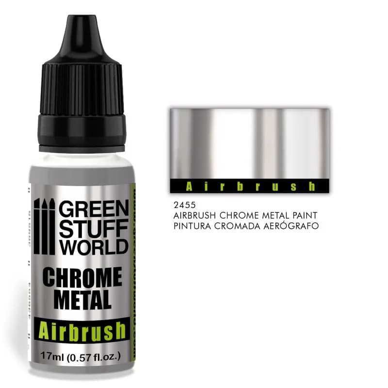Pintura Green Stuff World Chrome especial para recubrimiento de bolígrafo personaje de oración fantasía efectos especiales modelo para colorear