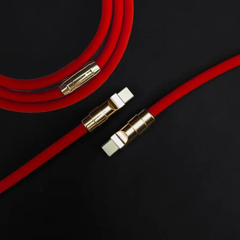 cable tipo c Cable de silicona líquida 3M USB C Cable de teléfono de carga rápida 100W Cable de silicona PD 2M 2 3 M Cable de carga móvil USB