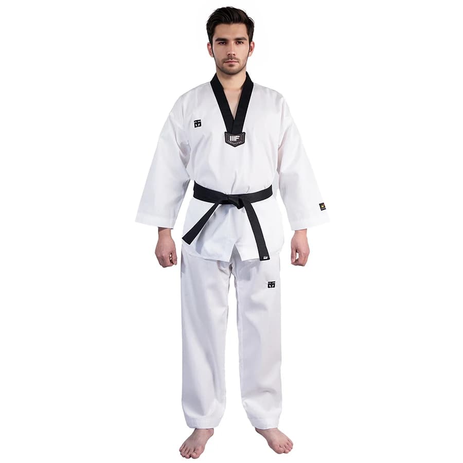 Uniforme de Taekwondo WTF para Niños y Adultos, Traje de Karate ITF, Ropa de Taekwondo, Tallas XXXL-XXXS