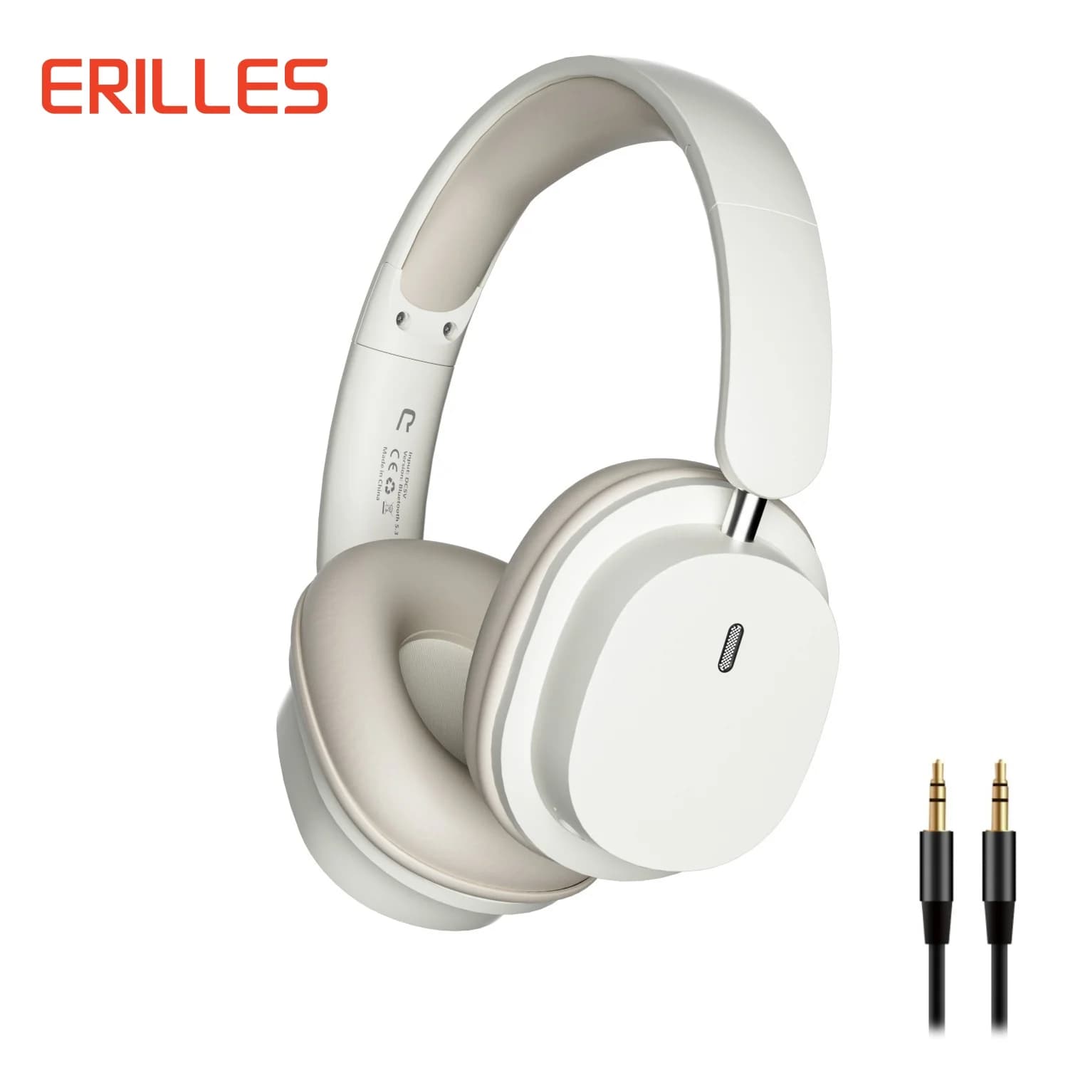 Erilles T2 auriculares con cable ENC cancelación de ruido auriculares inalámbricos Bluetooth Gamer auriculares con cable reproductores de Mp3