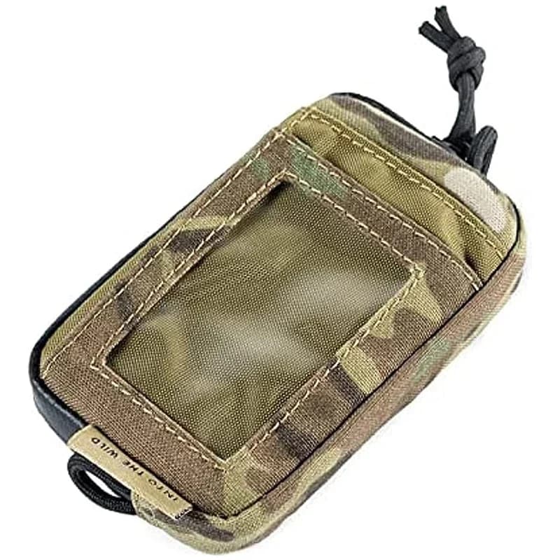ONETIGRIS-bolsa EDC impermeable, monedero portátil para cambio de llaves, Kit de viaje, Mini monedero, ranuras para tarjetas y bolsa con cremalleras