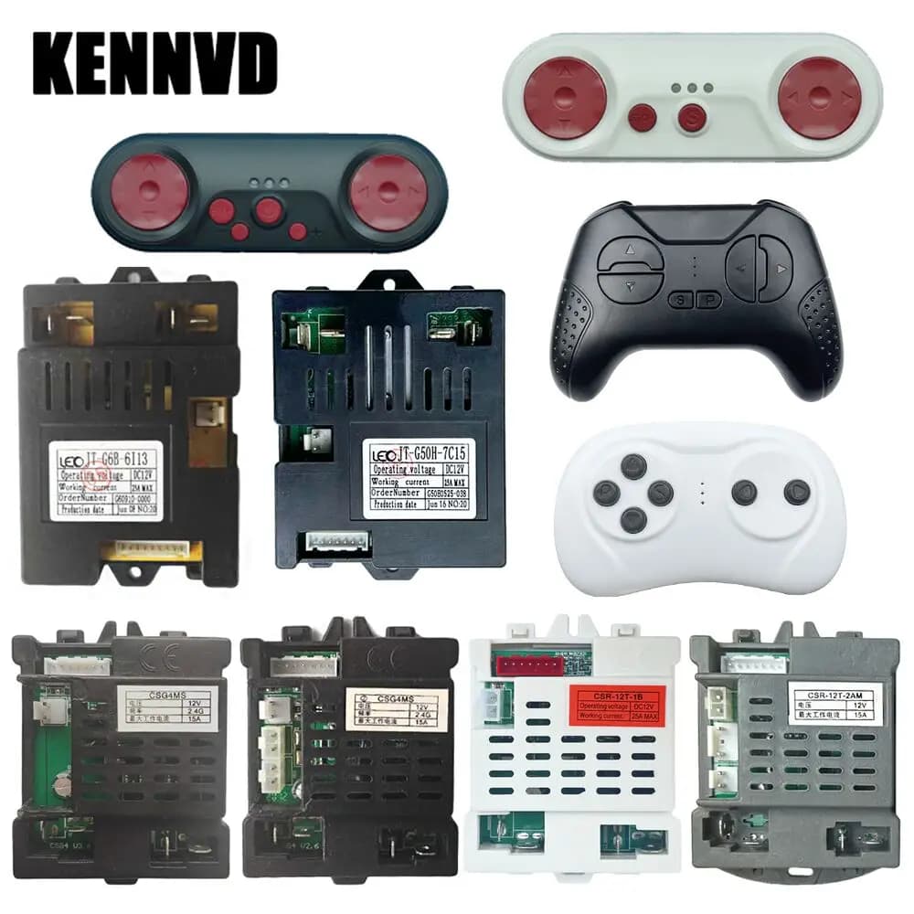 G6B G50B BDM CSG4MS CSR-12T CST-12T 12V niños eléctrico paseo en coche receptor de Control remoto controlador transmisor de placa base