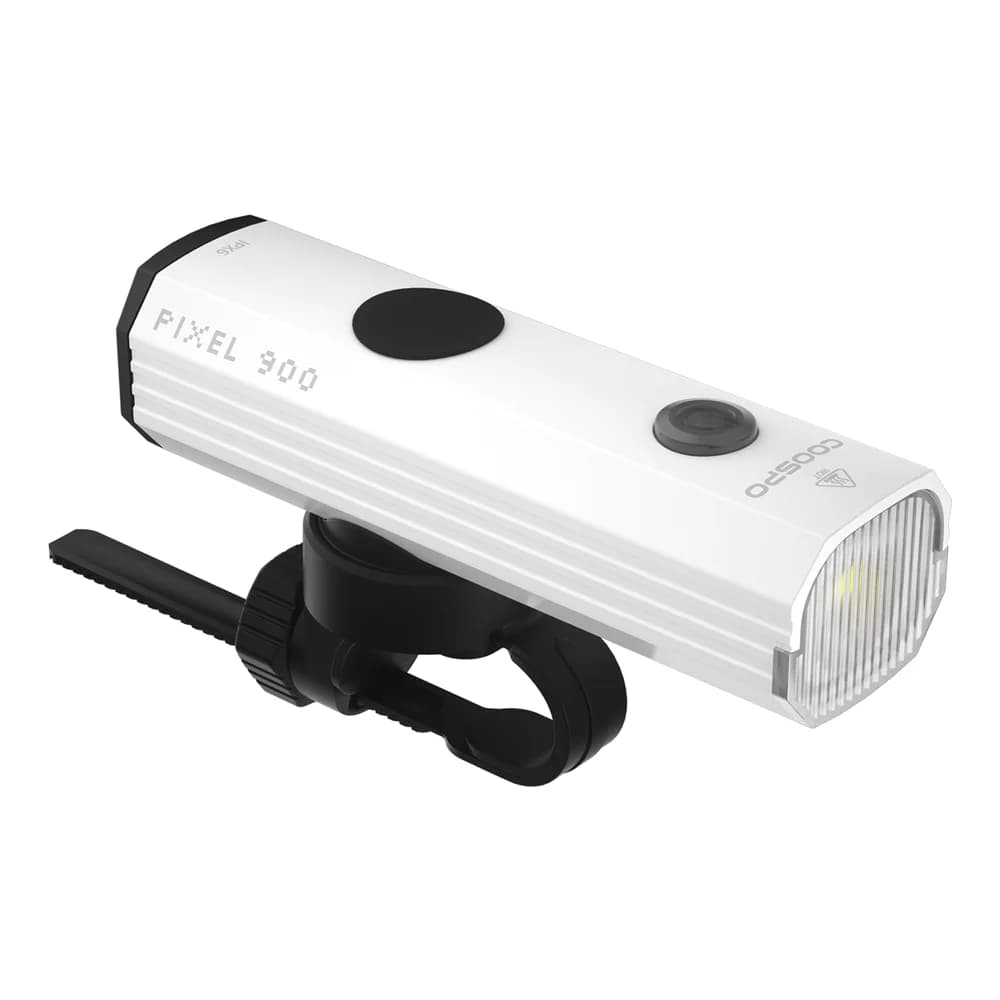 COOSPO 400-900 lúmenes faro de bicicleta lámpara frontal recargable impermeable luz de bicicleta linterna ultraligera de aluminio resaltado