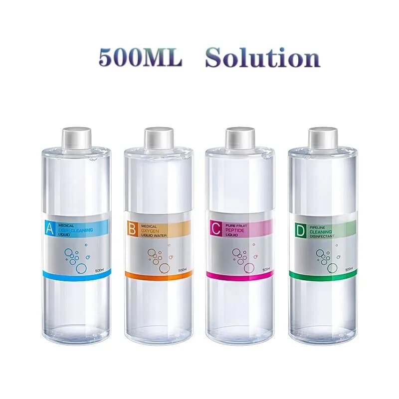 Solución de exfoliación acuática, suero Facial para Dermoabrasión, máquina de cuidado de belleza para limpieza profunda, exfoliación, hidrata,
