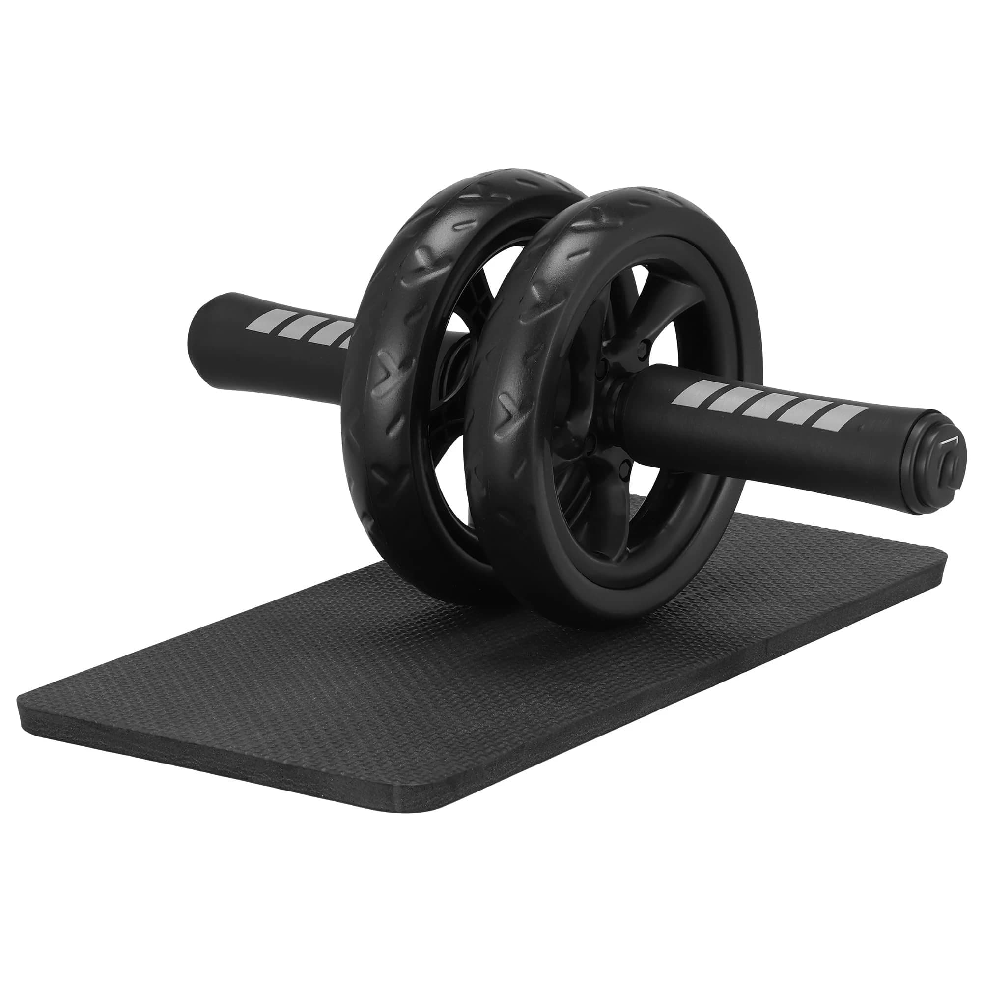 Rodillo AB para mantenerse en forma de ruedas, artefacto de crujido para el hogar, equipo de entrenamiento Abdominal sin ruido para entrenamientos de