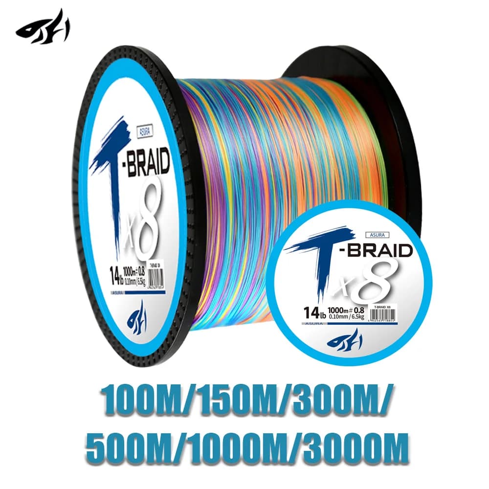 pesca pesca accesorios accesorios de pesca hilo trenzado pesca hilo de pesca herramientas Hilo de pescar trenzado de 3000M/1000M/500M/300M/150M/100M/M