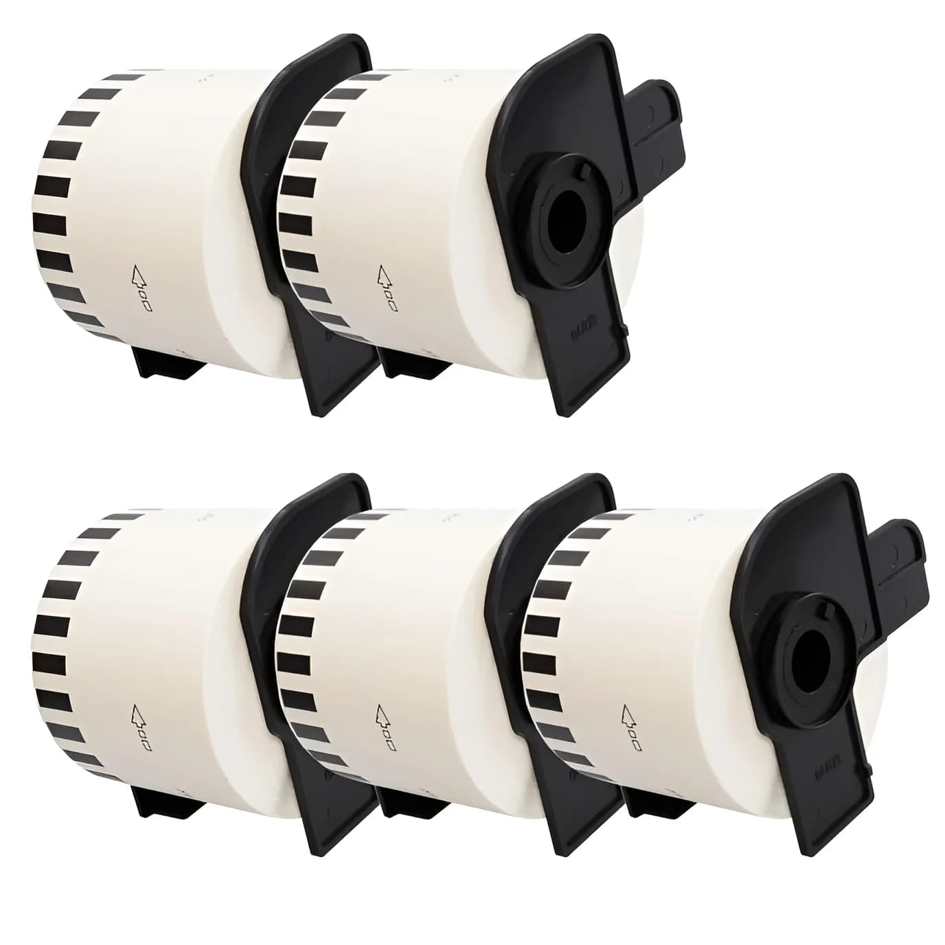 5 unidades Cinta Continua Brother DK22205 Compatible DK-22205 - Alta Calidad