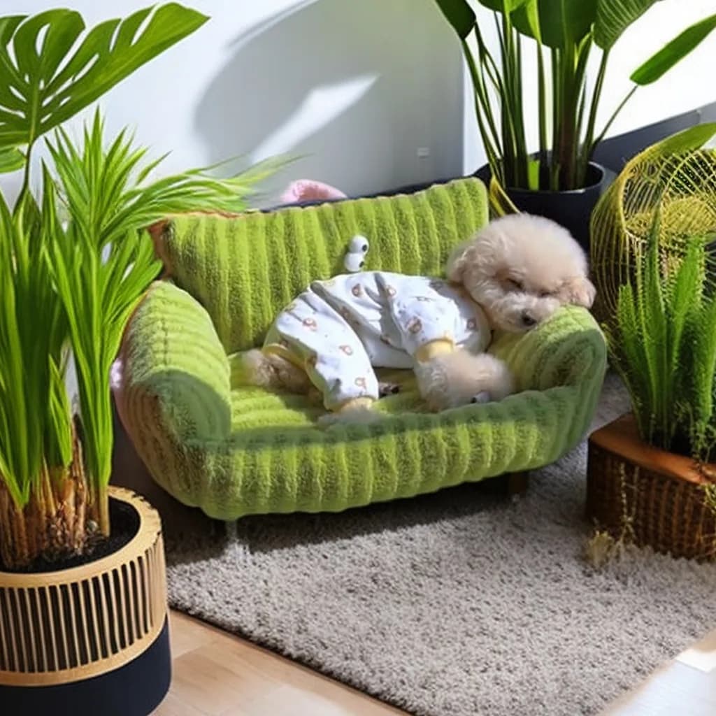 Perro especial sofá perrera invierno cálido mascota Internet celebridad gato nido perro pequeño perro estera para dormir cojín cama de invierno