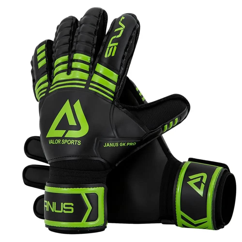 Guantes de portero con protección para los dedos, guantes de fútbol de látex antideslizantes y resistentes al desgaste, guantes deportivos