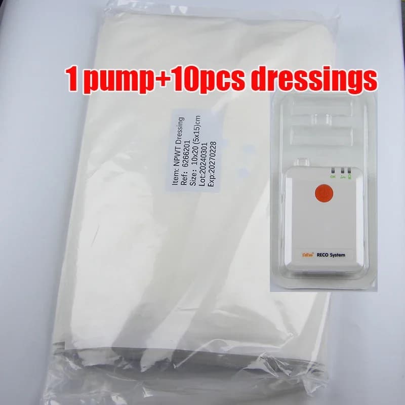20x20cm terapia de heridas de presión negativa NPWT kits de vendaje productos médicos 15x20cm